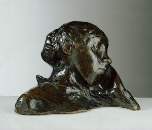 Portrait of a Woman, her head supported by her left hand